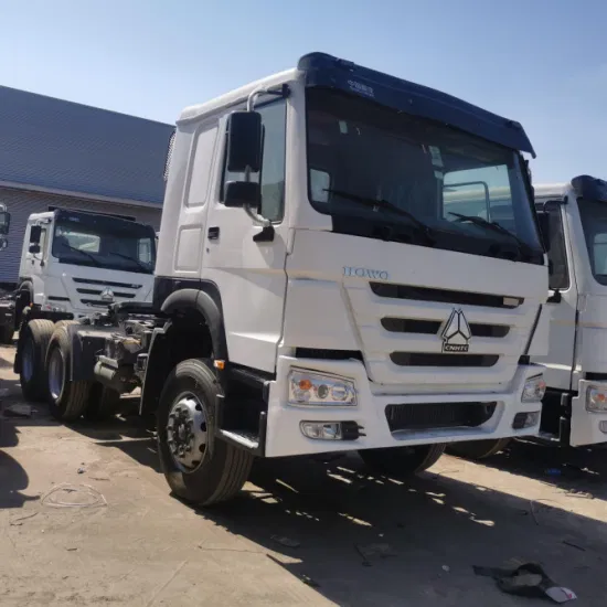 China Sinotruck HOWO Used Trailer Tipper Truck Price 10 Wheeler 6X4 Used Tractor Truck Head Heavy Truck Ethiopia Truck Price